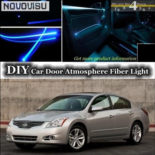 NOVOVISU For Nissan Altima L31 L32A D32 Teana L33 interior Ambient Light Tuning Atmosphere Fiber Optic Band Lights