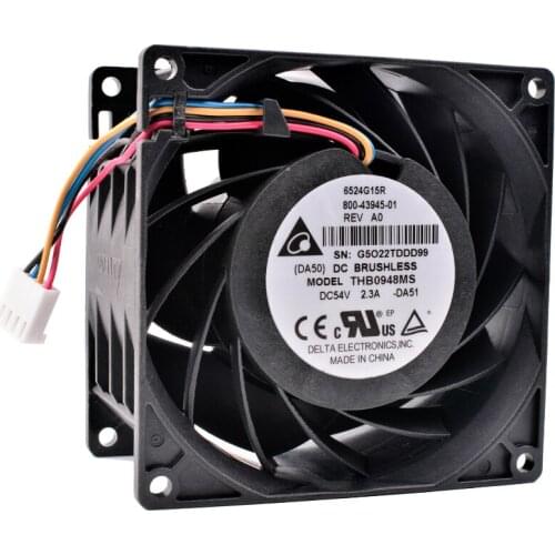 Brand new original G5O22TDDD99 THB0948MS 9cm 9056 92x92x56mm DC54V 2.3A Large air volume booster server cooling fan