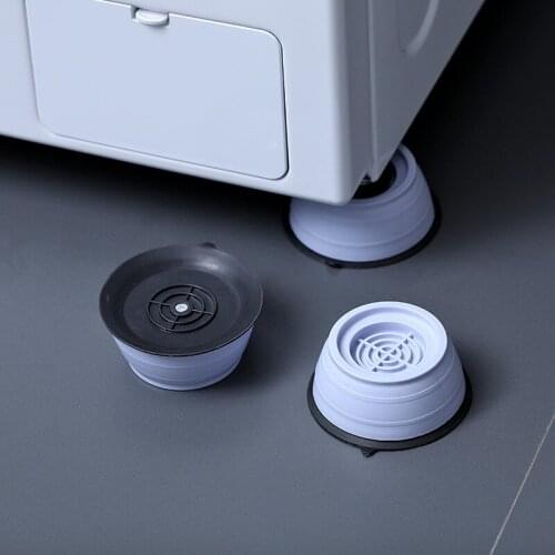 Washing Machine Foot Pad Shock Absorption Anti-skid Wave Wheel Roller General Furniture Cushion High, Quiet and Stable