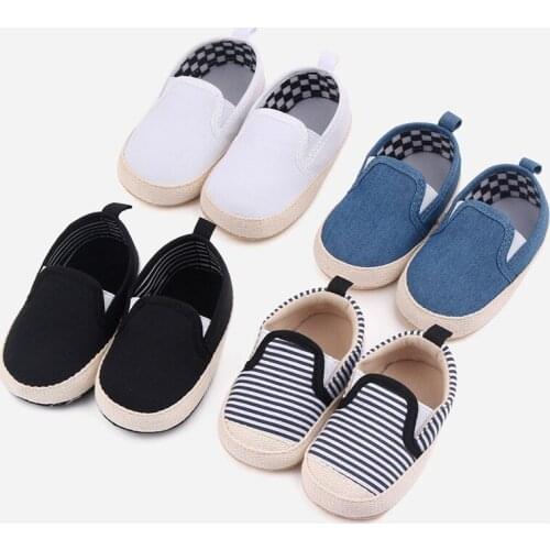 Spring Autumn Newborn Baby Shoes Toddler Boy Girl Cotton First Walker Soft Sole Casual Shoes Infant Crib Shoes
