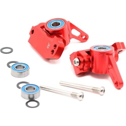 Aluminum Alloy Front C Seat Front Steering Cup Set for Slash 2WD RC Car Upgrade Parts