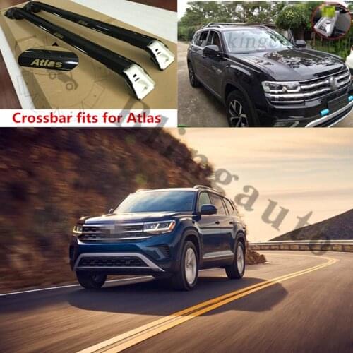 Fits for V-o-l-k-s-w-a-g-e-n V-W Atlas 2018 2019 2020 2021 2Pcs roof crossbar cross bar