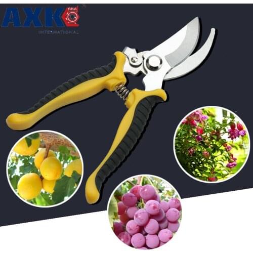 Garden Tools Pruning Shear Tree Flower Fruit Branch Pruning Gardening Scissors Multifunctional Labor-saving Pruner Cutting Tool