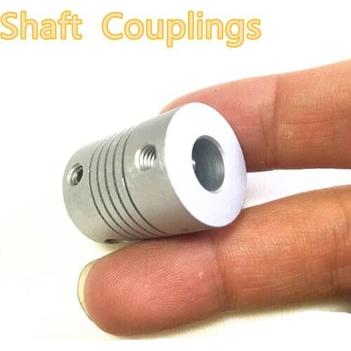 2021 Promotion New Steel Thrust Bearing Rodamientos 5pcs 5*8mm Flex Shaft Coupling Diameter 18mm Length 25mm 5mm To 8mm Coupler