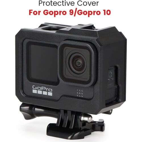 GoPro Hero 9 Black Plastic Waterproof Case Diving Protective Cover Housing Mount For Go Pro Hero 9 Black Camera Accessory