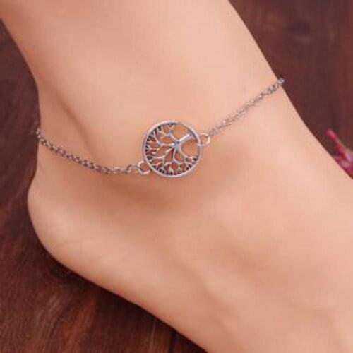 2020DIY new life leaf style fashion summer ankle simple and versatile womens anklet wholesale