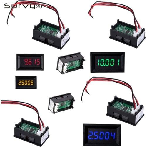 DC 0-4.3000-33.000V Voltage Tester Meter digital voltmeter 5 bit high precision diy electronics