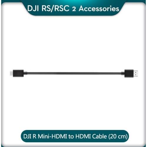 DJI R Mini-HDMI-compatible to HDMI-compatible Cable (20 cm) ort in the DJI Ronin RavenEye Image Transmission System