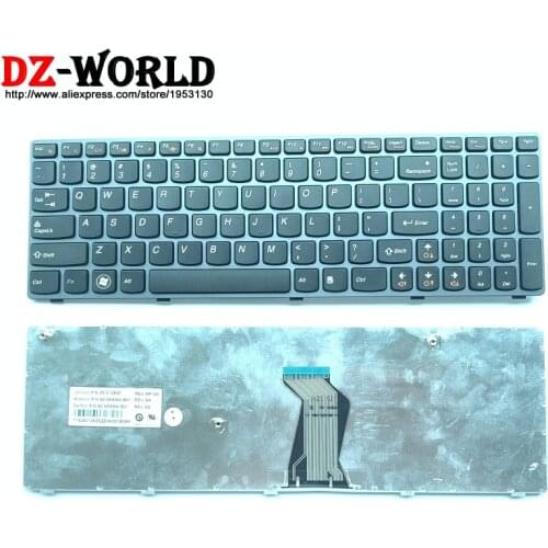 New GRAY US English Laptop keyboard for Lenovo V570 V570C V575 Z570 Z575 B570 B570A B570E B570G B575 B575A B575E B590 B590A
