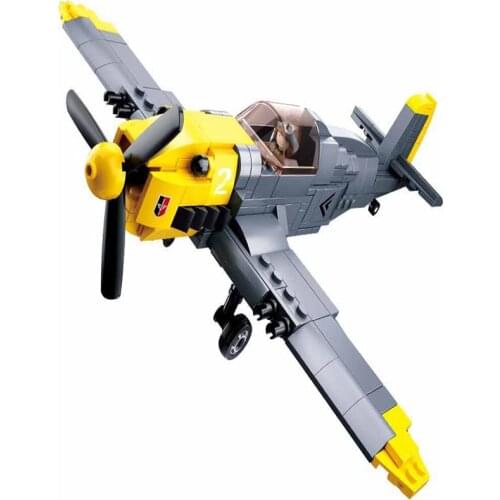 SLuban Fighter Military Soldiers Rifle Vehicle Tank Model Building Blocks Toy For Kids Birthday Christmas Gift Toys For Boys