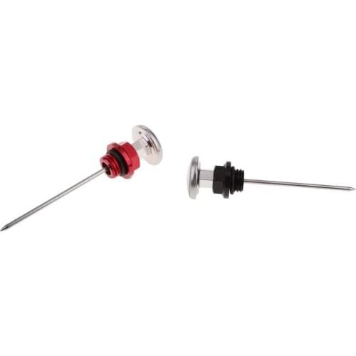 Aluminum Alloy Oil Gauge CNC Auto Parts 14.5CM 2pcs