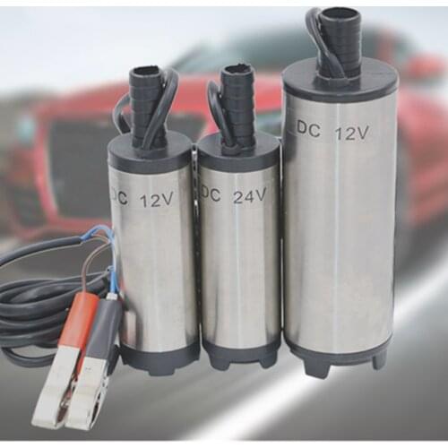 DC 12V /24 v Submersible Pump 38mm /51mm Water Oil Diesel Fuel Transfer Refueling Tool For Oil Water