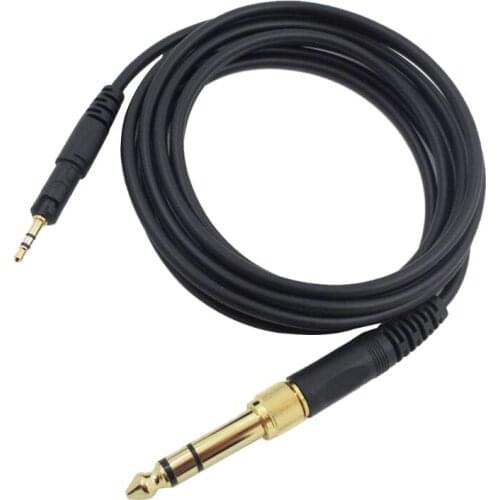 Replacement Cable For Audio-Technica ATH-M50X M40X M60X M70X Headphones 6.35mm