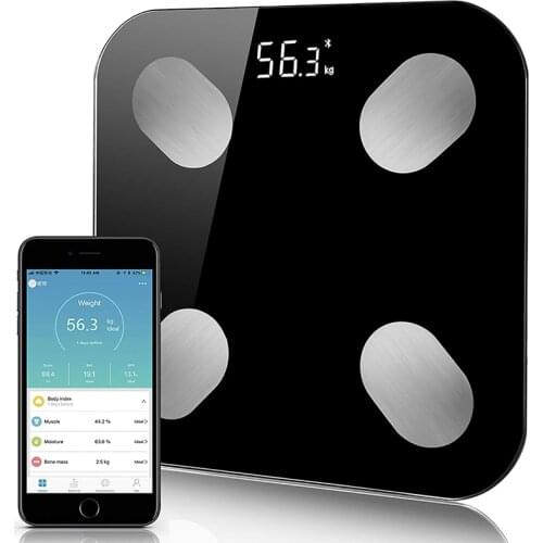 Body Fat Scale Floor Scientific Smart Electronic LED Digital Weight Bathroom Scales Balance Bluetooth APP Android IOS