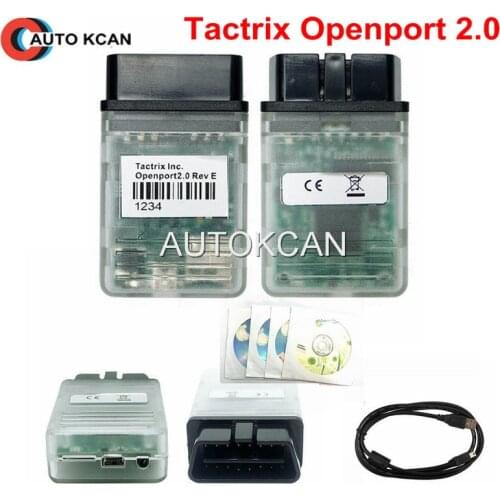 High Quality Tactrix Openport 2.0 With Tactrix ECU FLASH Excellent ECU Chip Tuning Tool For Multi-Brand Cars