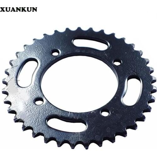 XUANKUN Off -Road Motorcycle Accessories Modified Sprocket 37 Tooth Sprocket Gear Wheel Disc C Disc Sprocket