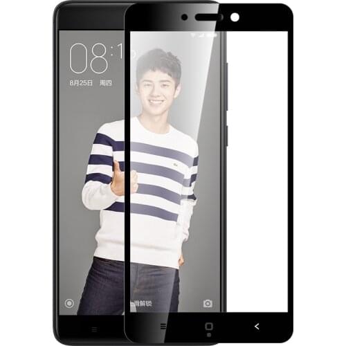 WZH Tempered Glass For Xiaomi RedMi 4X 5 Plus Screen Protector Full Cover 9H Glass Film For Xiomi RedMi Note 4X For Xiomi Mix2S