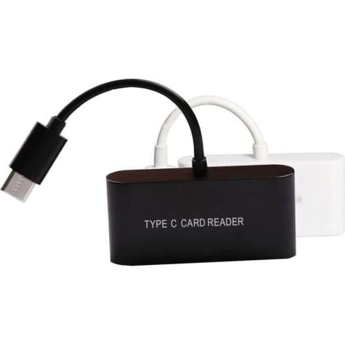 3in1 USB Type C Micro SD SDHC TF CARD Memory Card Reader OTG Adapter For Samsung Galaxy S20 S10 S9 Note 10 PC For Huawei LG etc