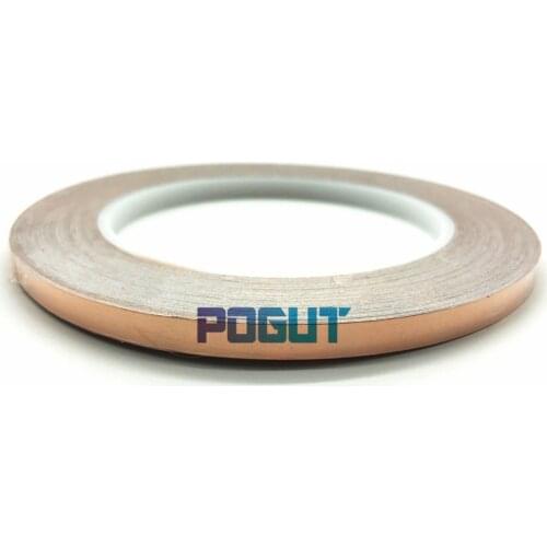 30m Copper Foil Tape for Mosaic Stained Glass DIY Tiffany Craft Colored Glass Welding