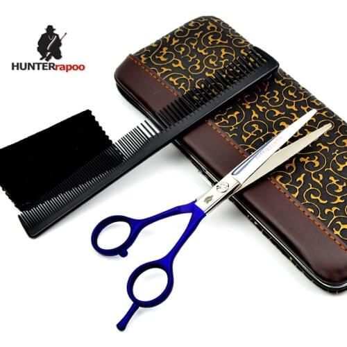 5.5 inch Hair Cutting Scissors HT9213-R Barber Shears Professional Hair dressing Scissors High Quality Haircut Razor Tesouras