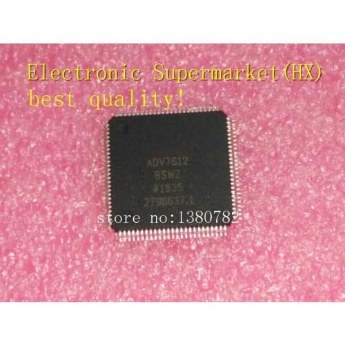 Free shipping 5pcs/lots ADV7612BSWZ ADV7612BSW ADV7612 QFP-100 new original IC In stock