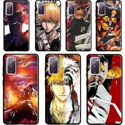 Ichigo Kurosaki BLEACH anime For Samsung Galaxy Note 20 Ultra Note 10 Plus S20 FE S8 S9 S10 Plus S21 Ultra Case Cover
