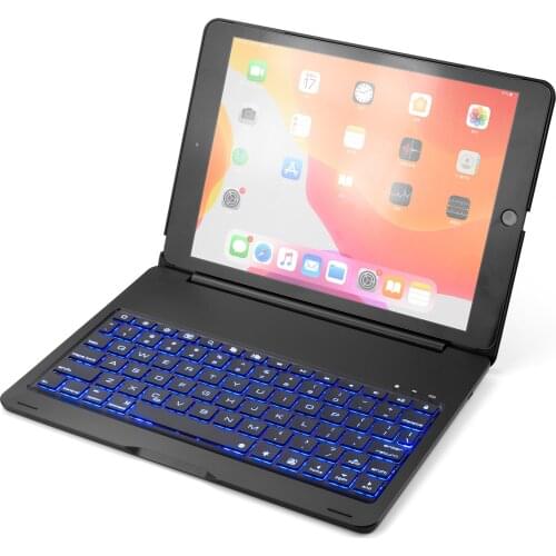 For ipad Air3 pro10.2 Wireless Bluetooth Keyboard Cover For new ipad10.2' Aluminum light-emitting 10.2‘’bluetooth keyboard case