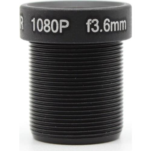 HD 3.6mm 95 Degrees Wide Angle CCTV IR Board Lens 1.0MP M12*0.5 1080p for Security IP camera