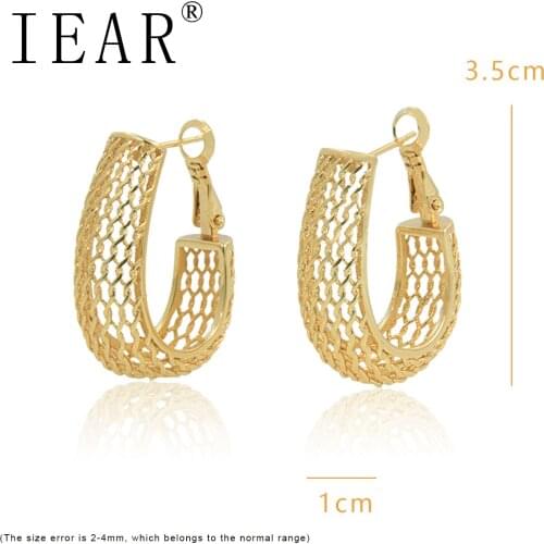 IEAR Women's Gold Earrings