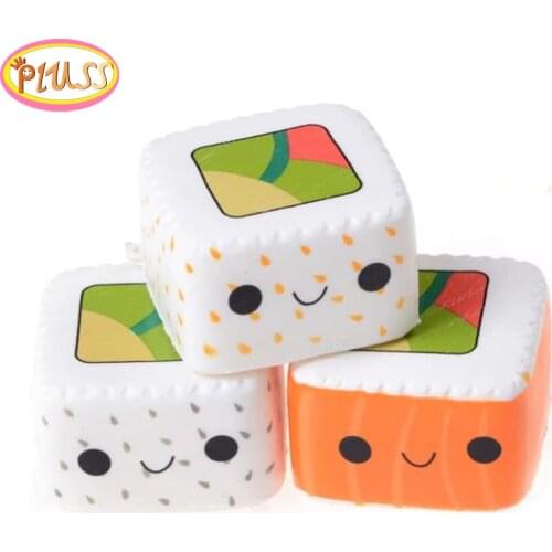 Relax toys Sushi Scented Squeeze Slow Rising Fun Toy Relieve Stress Cure Gift squishies soft scented fascinating