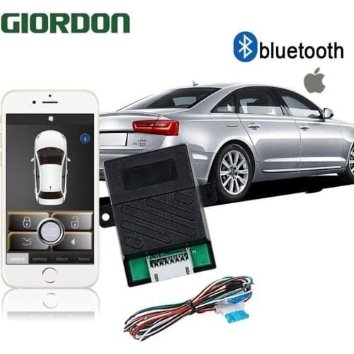 Keyless entry button to start anti-theft pke one-way device car alarm system to push the remote control door lock of starting mo