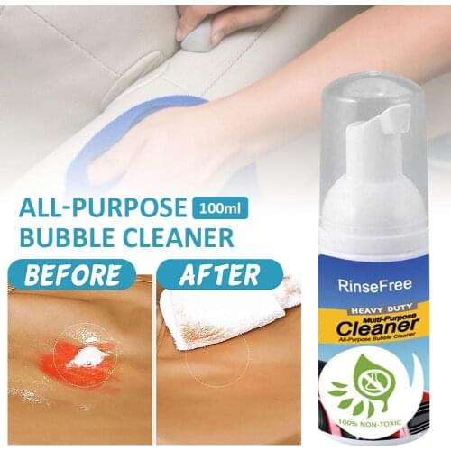 Kitchen Bubble Cleaner All-Purpose Cleaning Bubble Spray Kitchen Grease Cleaner Ultra Cleaning Oil Foam Cleaner Oil Removal