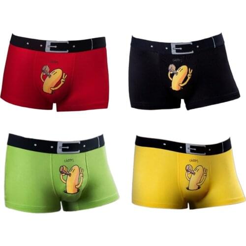 Man cartoon snow underwear Modal U convex waist pants sexy DAN1111936A