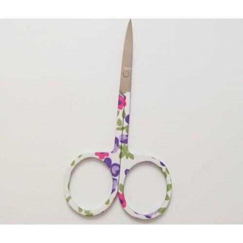 300pcs express delivery Nail Scissor Manicure For Nails Eyebrow Nose Eyelash Cuticle Scissors Curved Makeup Tools