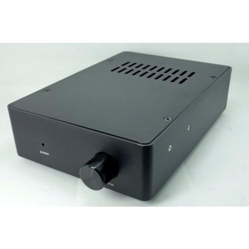 Black/gloden AMPLIFIER with Toshiba 2SC5200 / 2SA1943 Power tube music box A1 MARANTZ HIFI HDAM power amplifier (50W+50W)