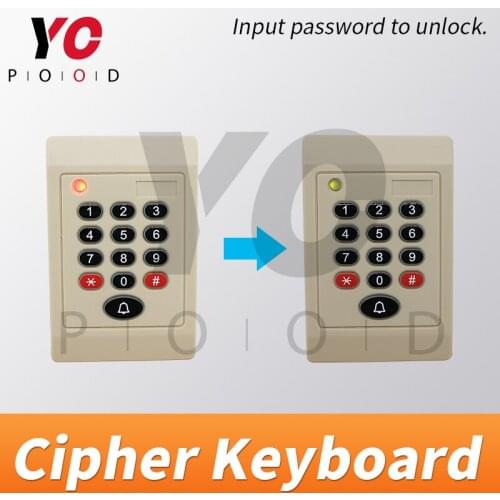 Upgraded Cipher Keyboard escape room puzzle props input correct password on the keyboard to open lock or turn on light YOPOOD