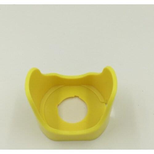 Yuan Baoxing emergency stop button box protective cover Φ 22mm button switch protection cover yellow ring accessories