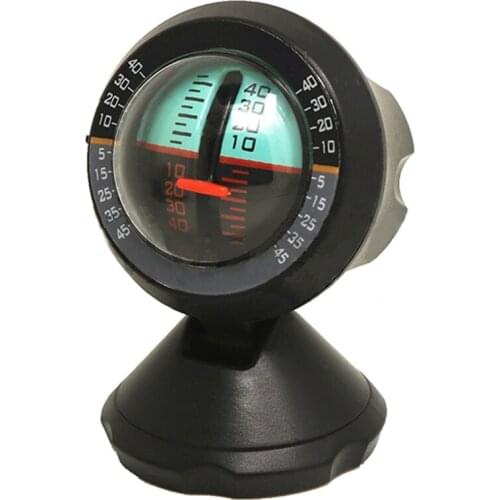 Slope Meter Pitch & Angle Locator Car Vehicle Inclinometer Angle Slope Level Meter Tilt Gauge Indicator Gradient Balancer Tool
