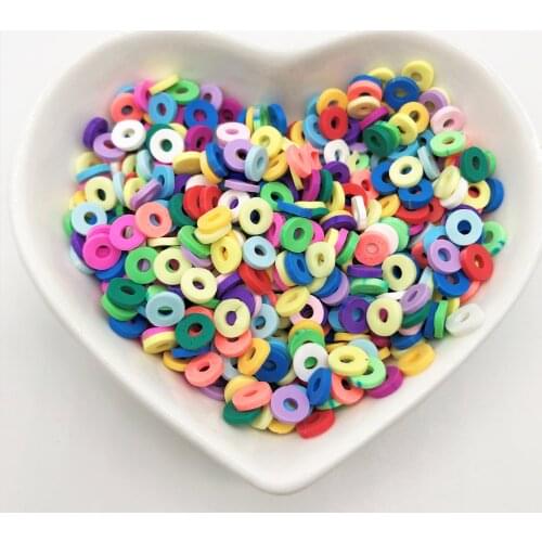 100g ylindrical Polymer Hot Soft Clay Sprinkles Colorful for DIY Nail Hair accessories Jewelry Beauty Powder in Slime Supplies