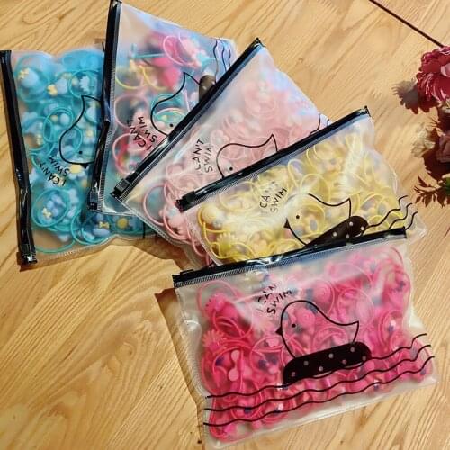 200/100/40/20pcs/Bag Towel Hair Ties For Baby Girls Elastic Hair Bands Toddlers Mini Hair Rope Ring Scrunchies Hair Accessories