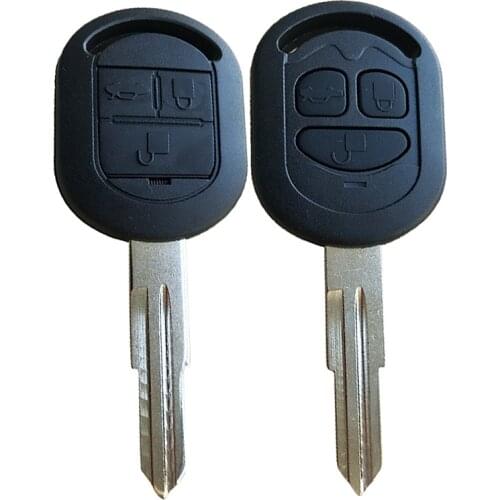 3 Buttons Replacement Remote Head Key Shell Case For Chevrolet For Buick Excelle HRV Fob Key Cover Auto Key parts