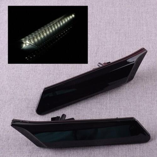 99763103401 997631034 997631033 99763103301 1 Pair LED Side Marker Fender Light Indicator Fit For Porsche 911 997 Black