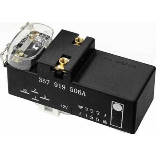 ABS Front Radiator Coolant Fan Control Switch Relay Module 357919506A 3A0919506 LFVW002 Fit for V/W G/olf J/etta C/abrio P/assat