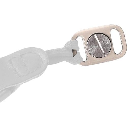 Camera Accessories Shoulder Strap Safety Buckle Metal Screw 1/4 Quick Strap Safe Connection Ring for Photography