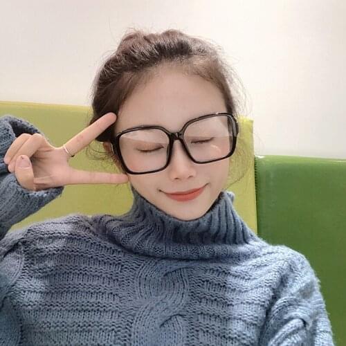 Anti Blue Light Reading Computer Game Protective Optical Glasses Women/men Oversized Prescription Goggles Fashion Eyewear Frame