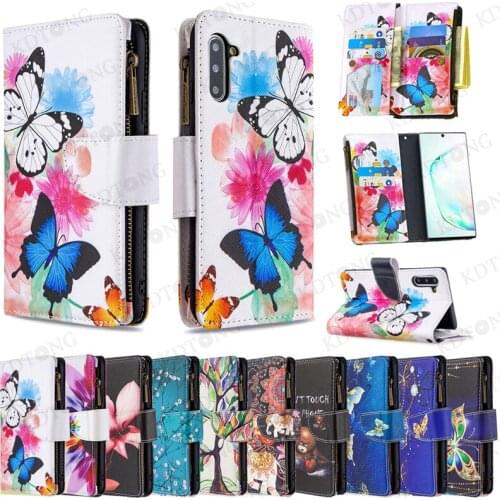 Painted Cartoons Fashion Case For Samsung Galaxy Note 20 10 Ultra Lite Pro M11 M10 M02 with Lanyard Card Slot Invisible Bracket