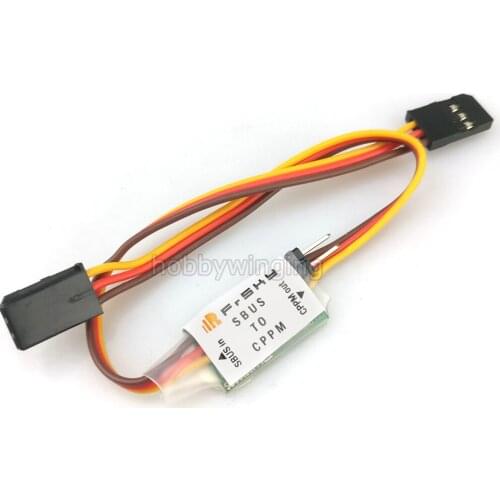 FrSky Taranis Compatible SBUS TO CPPM Decoder