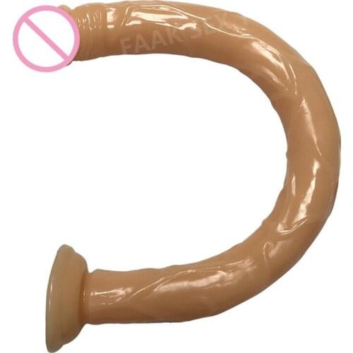 Long Dildo Super Huge 50cm Penis Anal Expander Adult Sextoys For Men Prostate Massager Anus Dilator Soft Big Anal Dildo Sex Shop