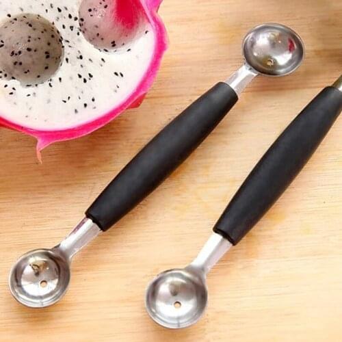 Double-headed Vegetable Fruits Carving Knife Fruit Platter Digging Ball Corrugated Carving Knife Watermelon Fruit Scoop Carving