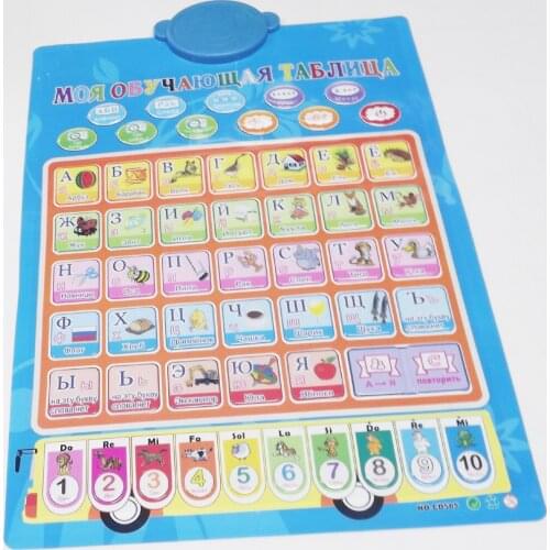 Kindergarten Infant Teaching Russian Language Educational Toy